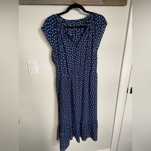 Beautiful J.Crew Navy summer dress size Large
